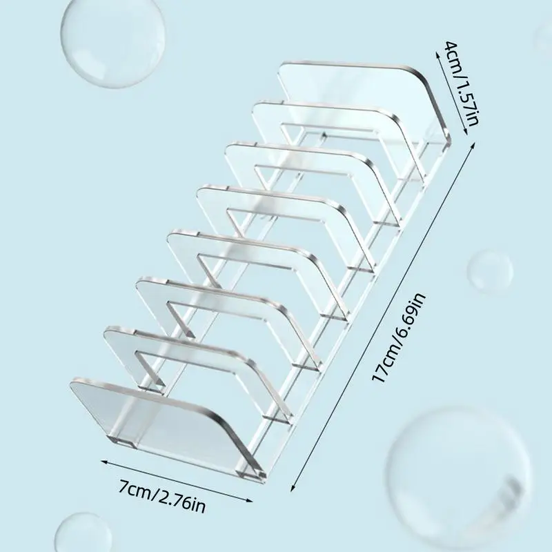 Transparent Acrylic Cosmetics Storage Box Makeup Holder Jewelry Make Up Organizer For Home Plastic Desktop Storage Boxes 6