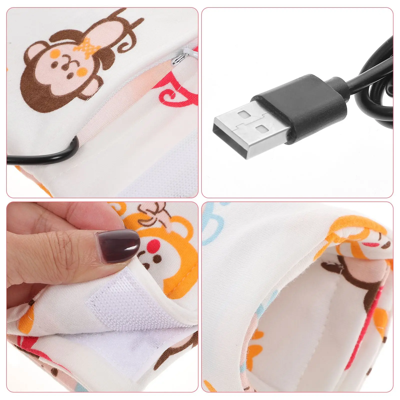 Scaldabiberon per latte USB passeggino da viaggio isolato riscaldatore per  biberon per neonati scaldabiberon portatile per neonati