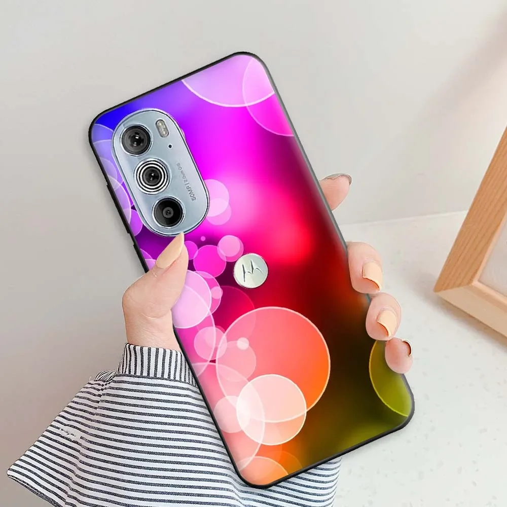 Matte Silicone Protective Back Cover - Fashion TPU Design