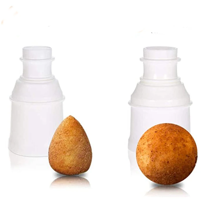 DIY Arancini Maker 쌀 공 금형 프레스 메이커 다목적 주방 고기 공 금형 재사용 가능한 스시 도구 DIY 수제 도시락 금형