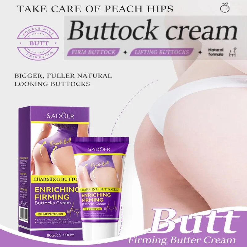 

ENRICHING FIRMING Buttocks Cream LIFTING HIPS Srape The Plump Buttoces Irprove Rough Dull Stting Marks BIGGER FULLER Butt Cream