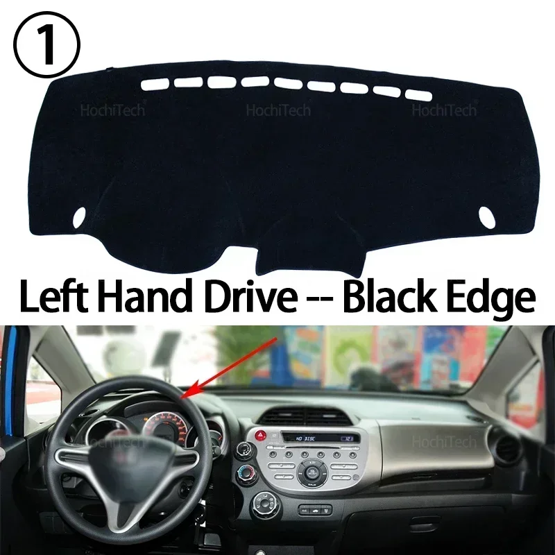 Auto Dashboard Abdeckung Vermeiden Licht Pad Instrument Panel Matte Fall Teppiche für Honda Fit Jazz 2008-2013 GE6 GE7 GE8 GE9 – Detail 9