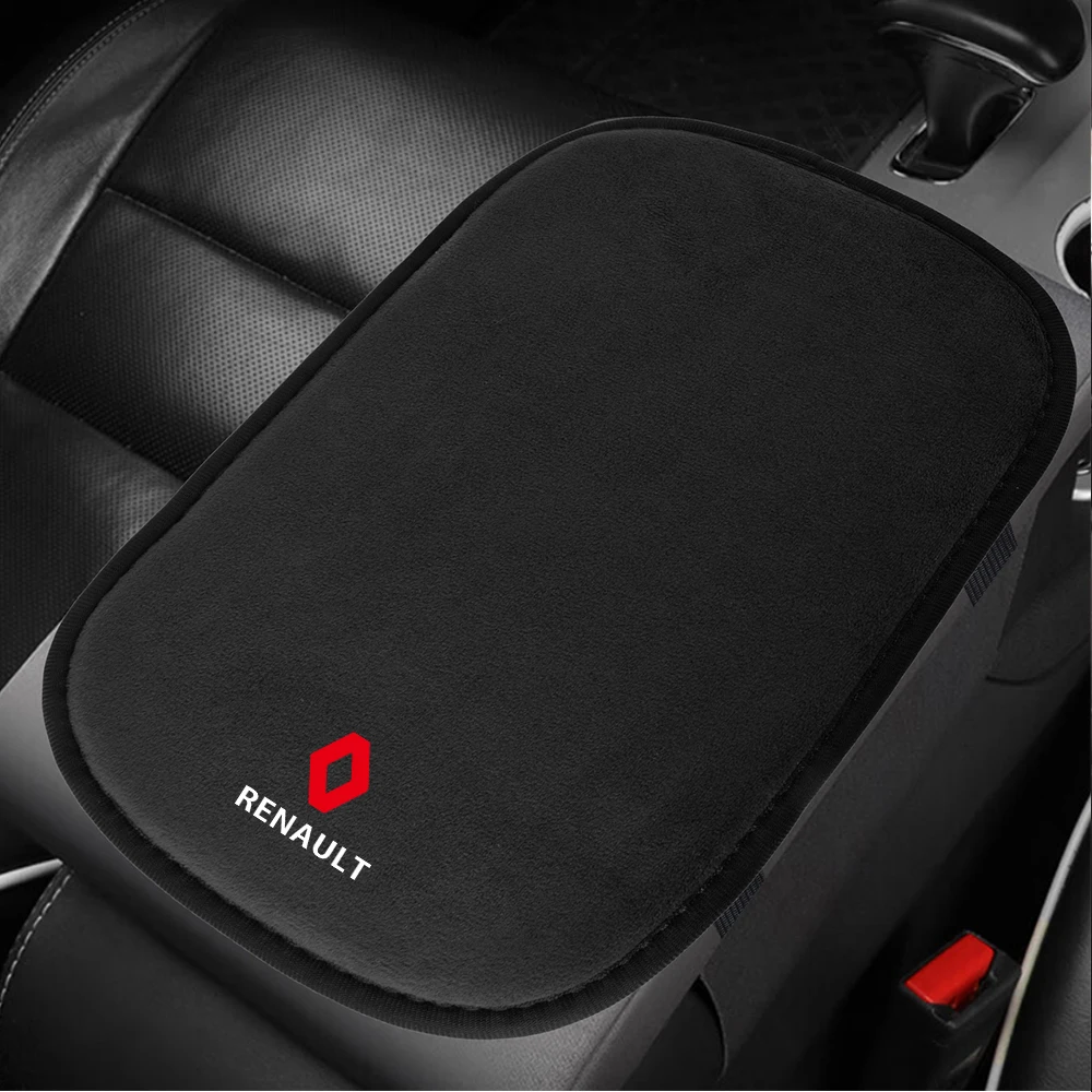 Car Armrest Mat Center Console Arm Rest Protection Cushion Storage Box Cover Pads For Renault Megane 4 3 Talisman Captur Duster