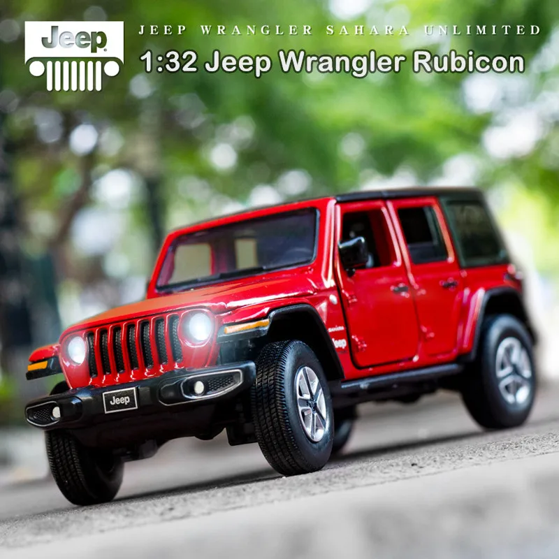 1:32 1:36 Jeeps Wrangler Rubicon Alloy Car Model Diecast Metal Toy Off-road  Vehicle Car Model Simulation Collection Kid Toy Gift _ - AliExpress Mobile