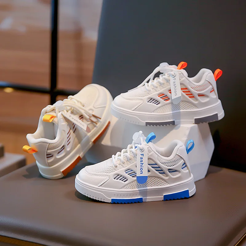 Jungen Sneakers Mädchen Atmungsaktive Sportschuhe für Kinder Herbst Rutschfeste Casual Student Outdoor Schuhe Korbschuhe_voghion.com