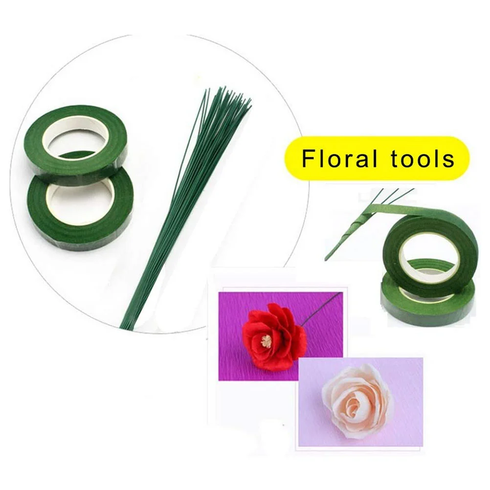 

Floral DIY Making Dried Flowers Crafts Floral Double- Sided Tape Paper Set Floral Tools for DIY Craft Artificial Flowers