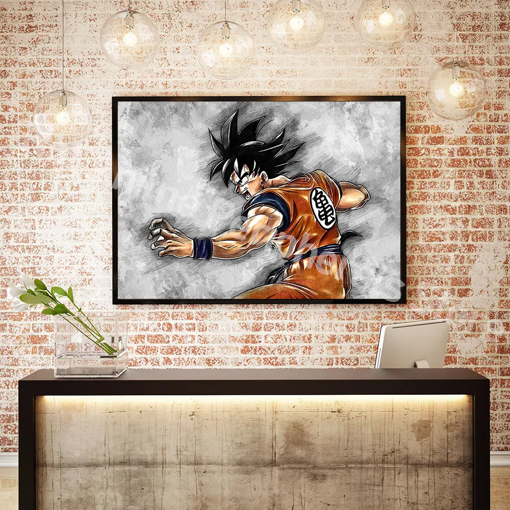 Dragon Ball Z Goku Vegeta Anime Premium POSTER MADE IN USA