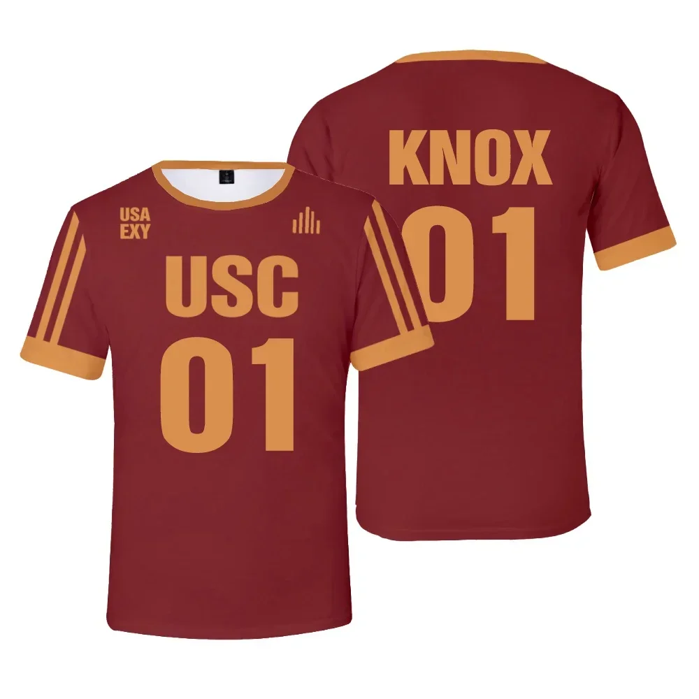 The Foxhole Court Edgar Allan Ravens Lacrosse Jersey Cosplay For Men/Women Kids Tops