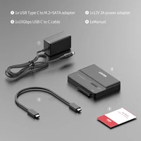 USB-C 10Gbps Dual SSD HDD Adapter Type C to M.2 NVMe SATA 2.5 inch 3.5 inch Drive Dock UASP TRIM Support for Windows Mac Linux - Image 6