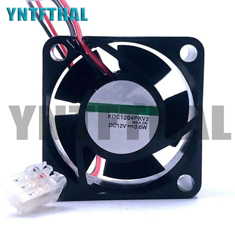 

Original KDE1204PKV2 DC12V 0.6W 40x40x20mm Two Lines Cooling Fan