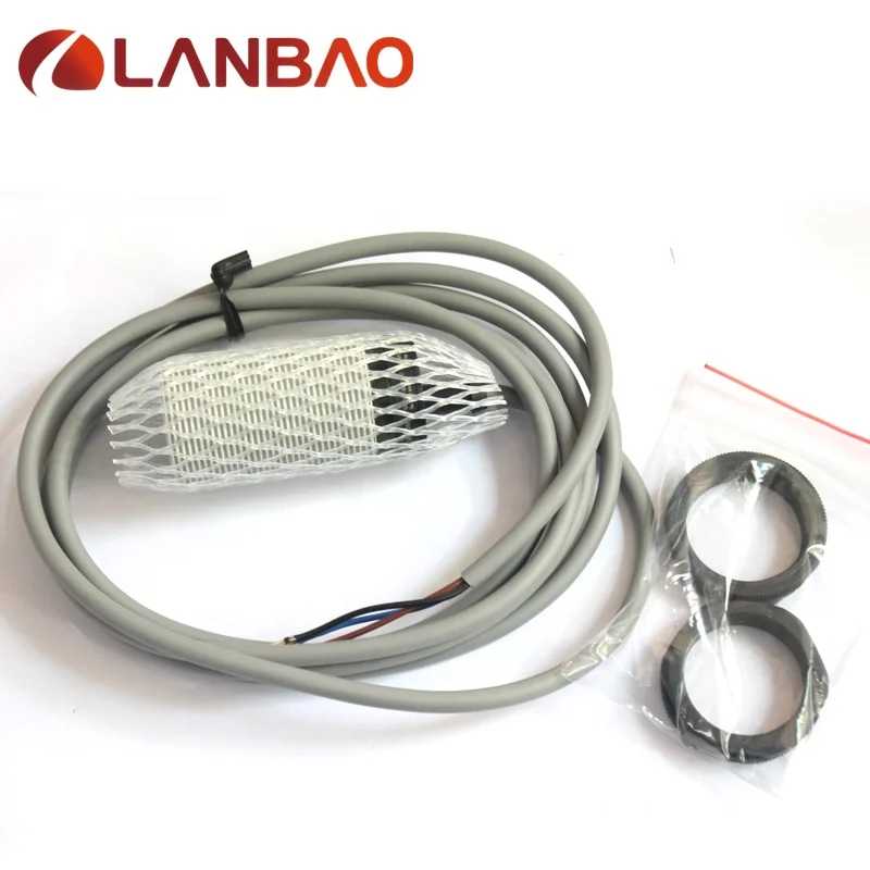 LANBAO IP67 Through Beam Photoelectric Sensor M30 Object Detection Position Proximity Sensor Switch