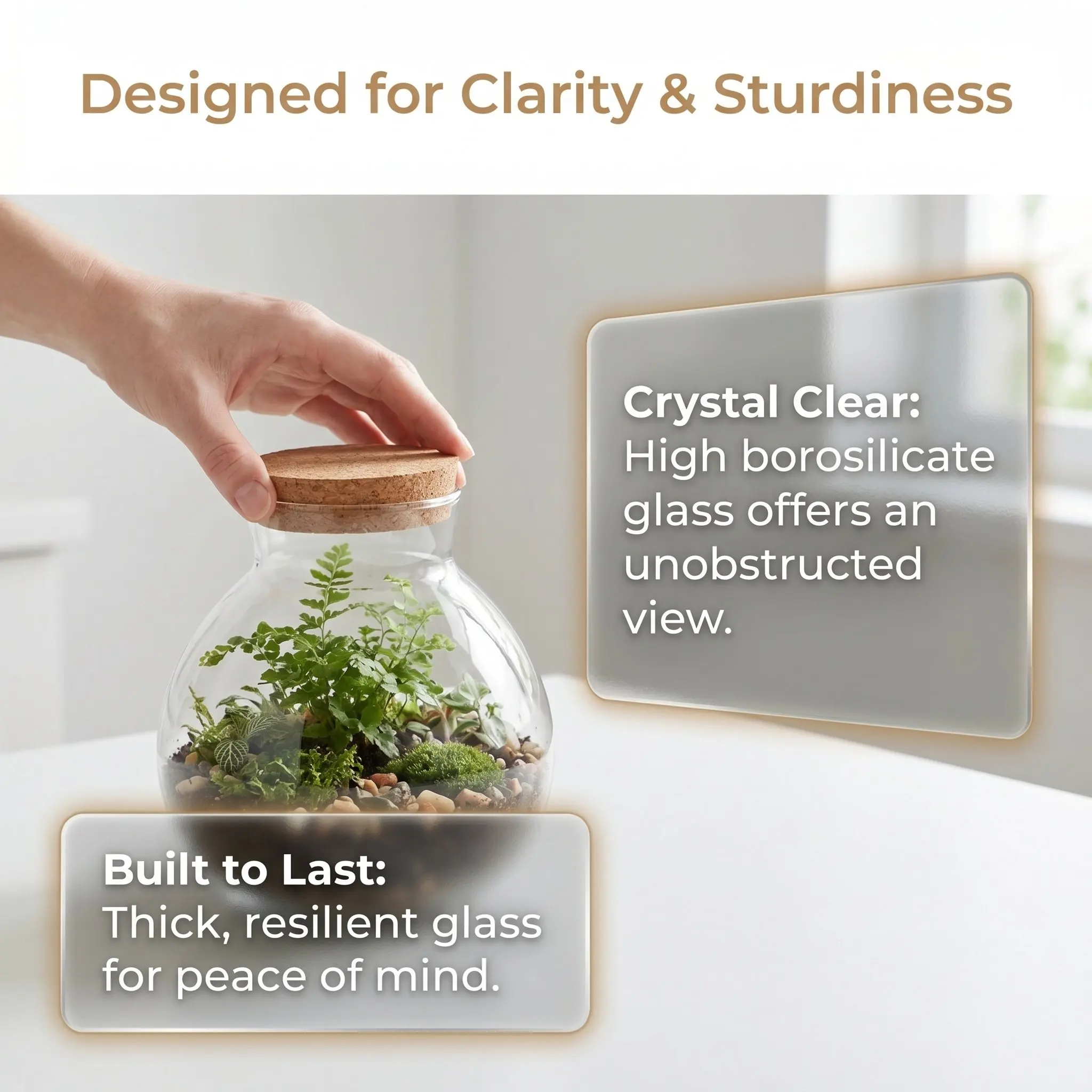 Glass Terrarium Bottle Vase 5