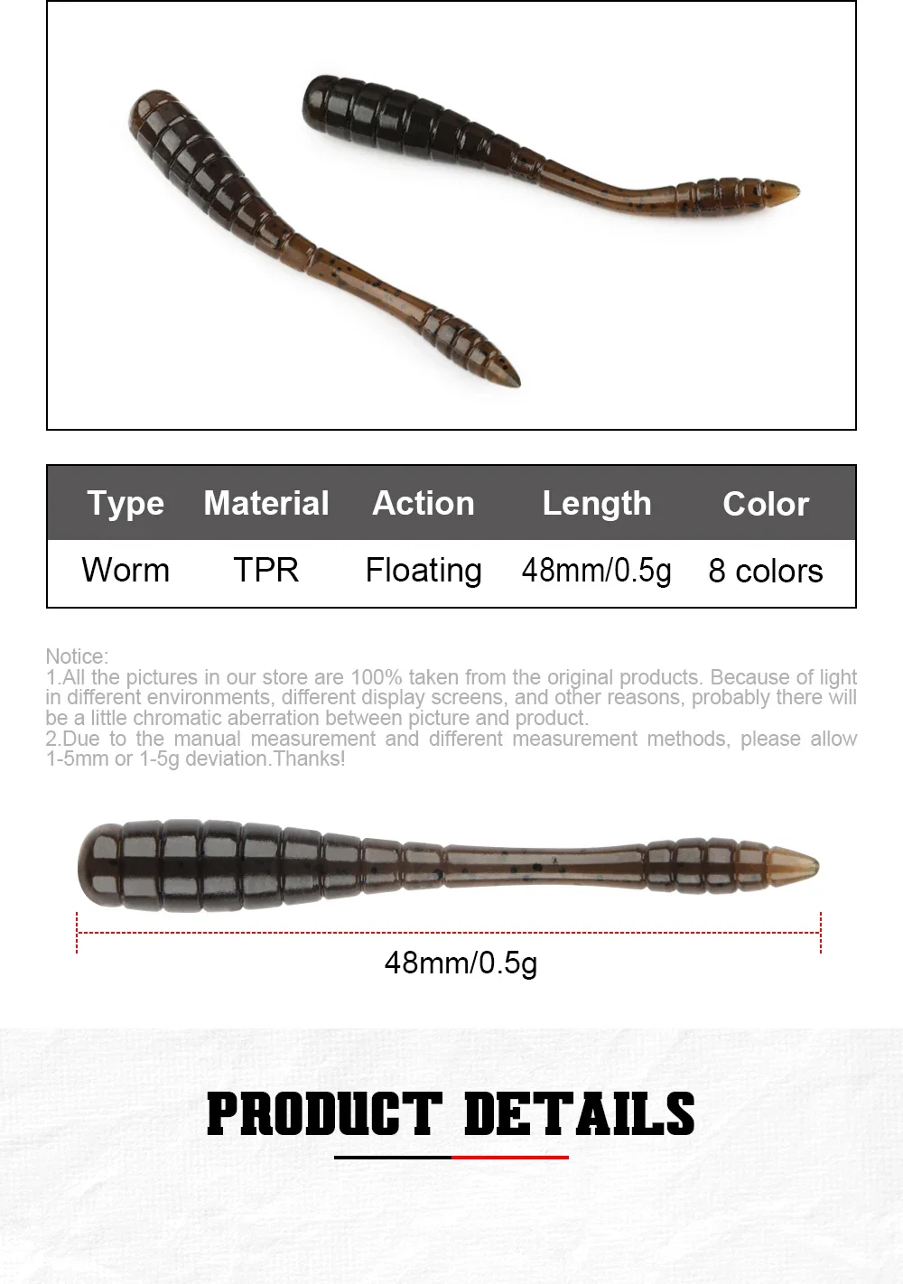 Spinpoler TPR Ajing Weiche Köder Künstliche Köder Felsen Meer Angeln Ozean Rockfish Swimbait Wurm Wobbler Schwimmende Hohe Qualität Pesca – Detail 2