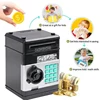 Creative Piggy Bank Automatic Mini Safe Coins Cash Saving Money Box Password Counter Coin Bank ATM Child Gift Code Key Lock  2