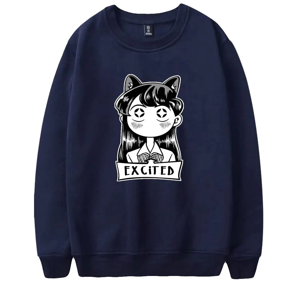 

2022 Komi Cant Communicate Merch Sweatshirt Casual Tops Fashion Crewneck Anime Tracksuit Clothes