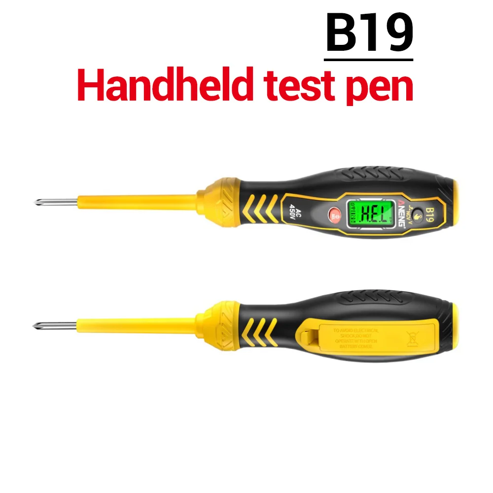 ANENG B12/B14 – Cacciavite Tester Per Tensione – Penna Elettrica Per Circuiti