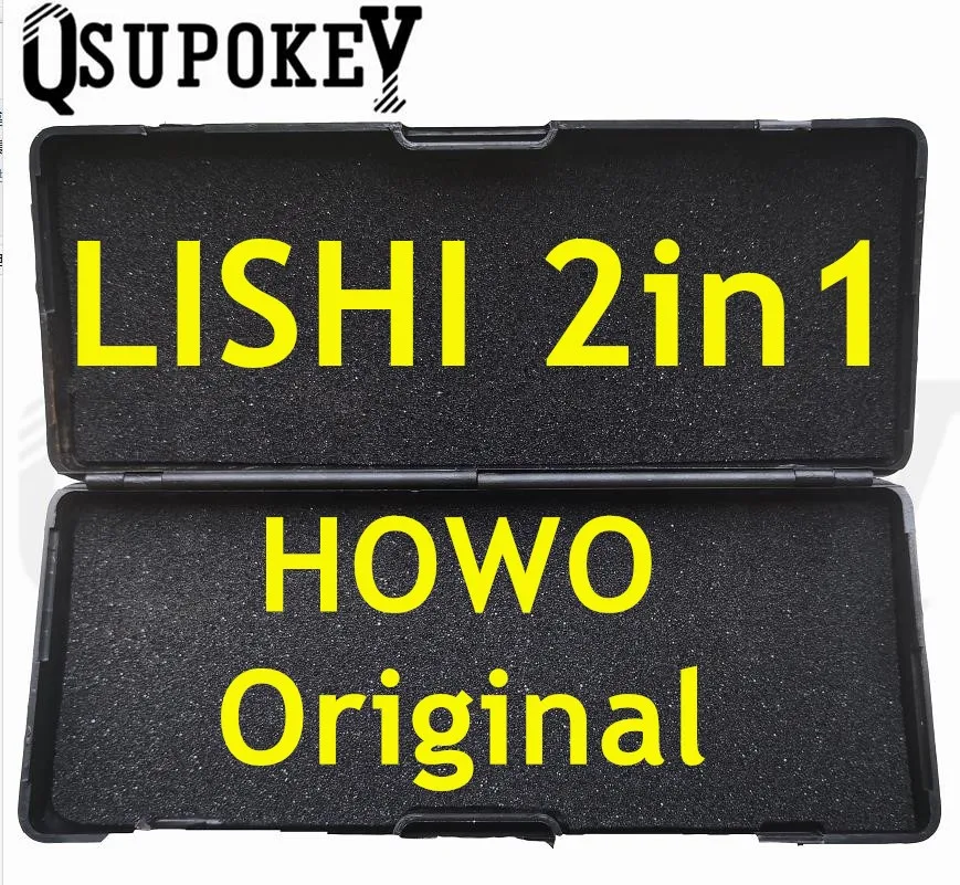 

QSUPOKEY 2023 NEW Original LiShi 2in1 repair Tool Locksmith Tools HOWO Repair tools for Howo Large Cargo Side Milling