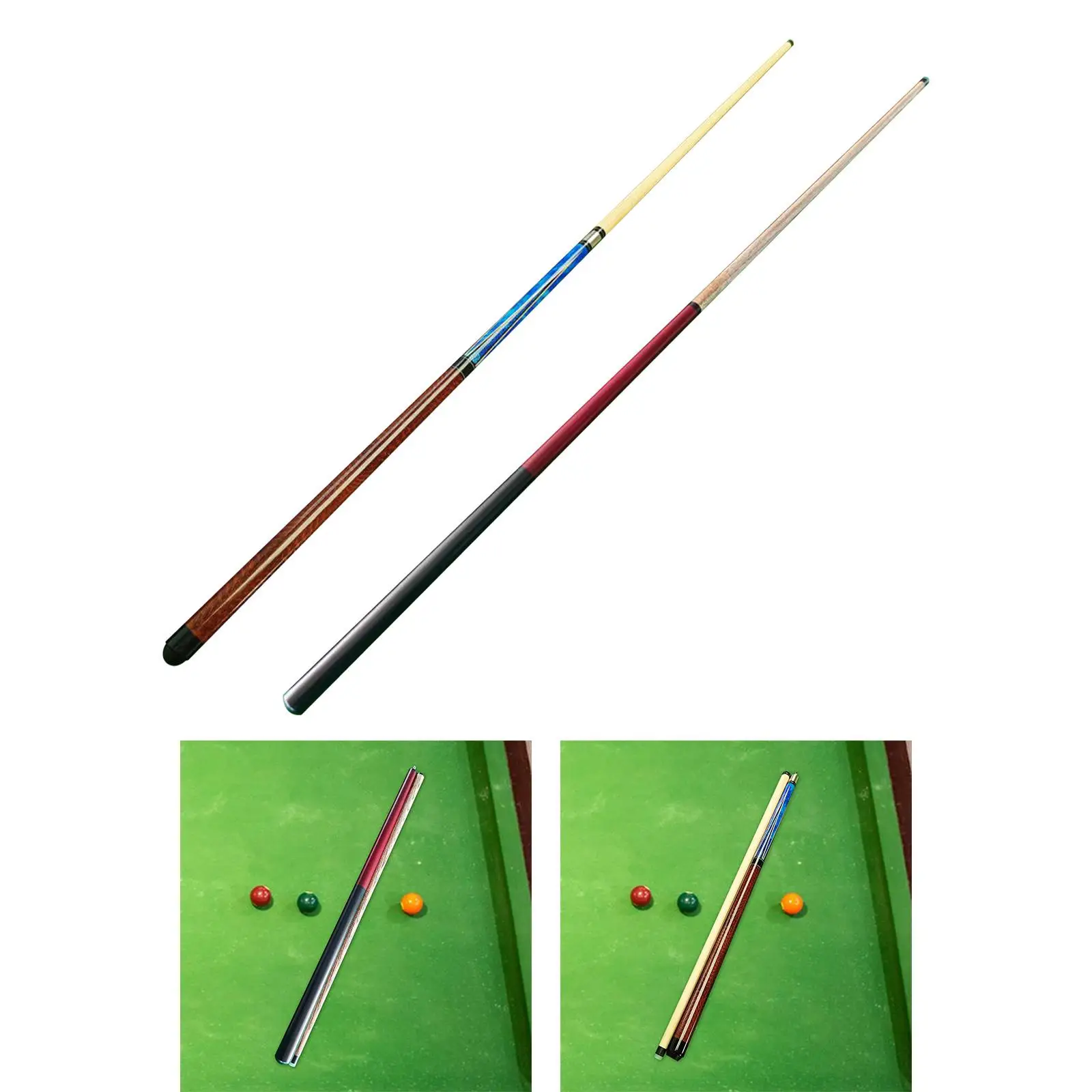 Pool Cue Wood Lightweight Economic 56inch 13.8mm Large Tip Snooker Cue Stick for Game Bar House Practice Billiard Players