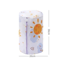 2Pcs Mesh Laundry Bag Polyester Dirty Laundry Wash Bags Fine Net Laundry Basket Laundry Bags for Washing Machines Mesh Bra Bag 2