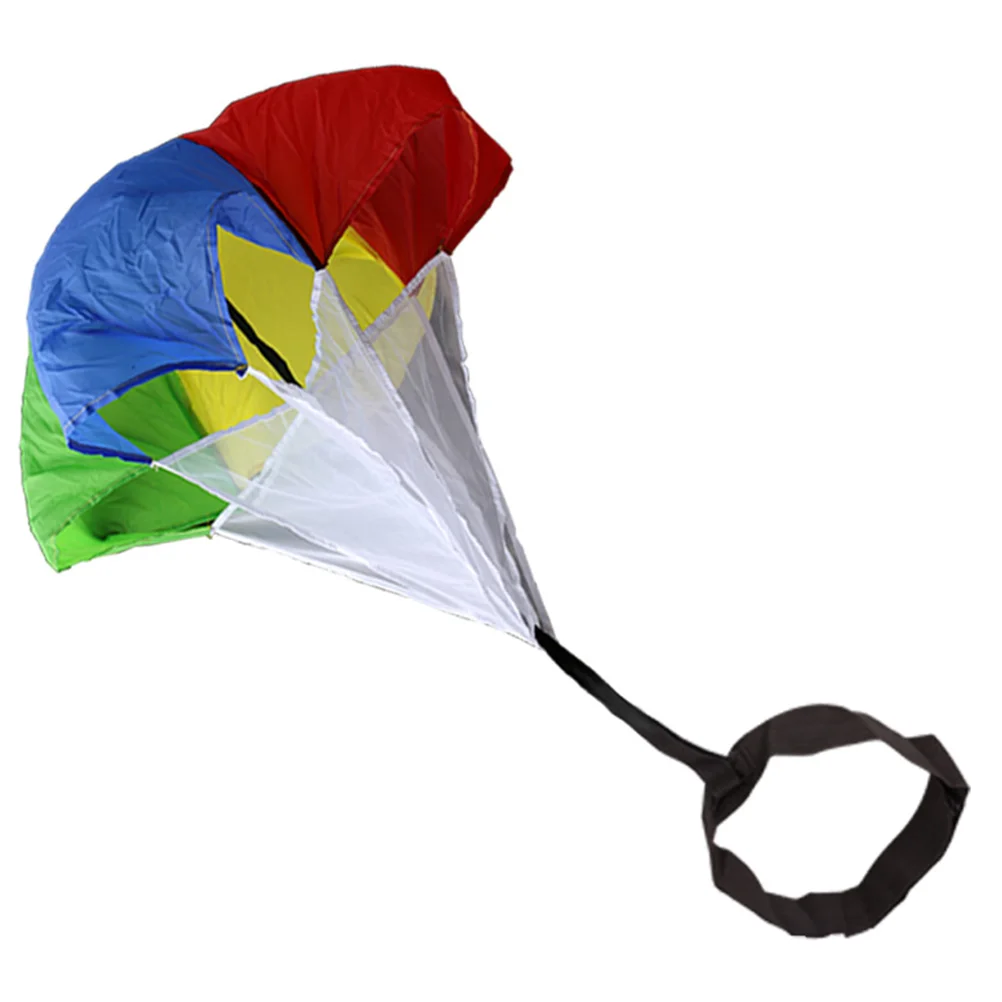 

Resistance Parachute Running Training Chute Physical Fitness Strength for Kids Teenager ( Colorful )