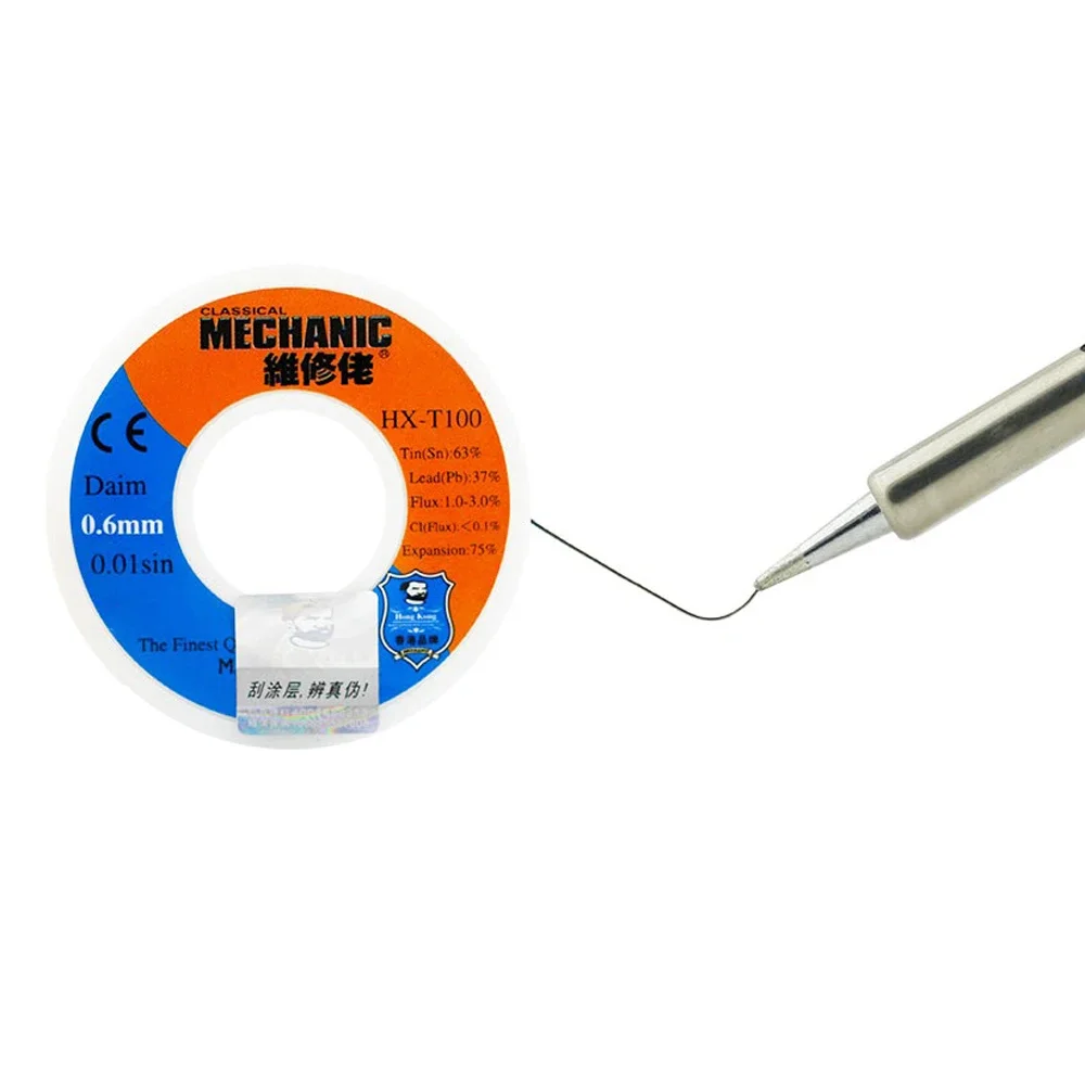 MECHANIC 500g Solder Silk low Temperature Rosin Flux 0.5 0.6 0.8 1.0mm Low Meltingl Point Solder Wire Soldering Tin BGA Welding soldering wire soldering tin wire welding wires