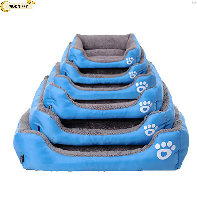 Pet Large Dog Bed Warm Dog House Soft Nest Cat Baskets Waterproof Kennel  For Cat Puppy Plus size accesorios para perros - AliExpress