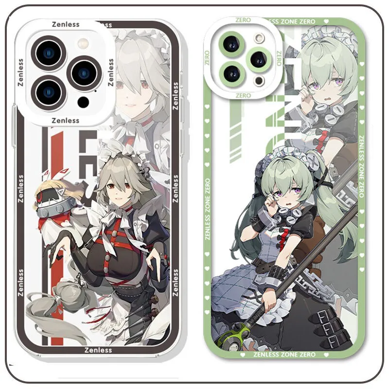 Zenless Zone Zero Clear Soft Phone Case Cover