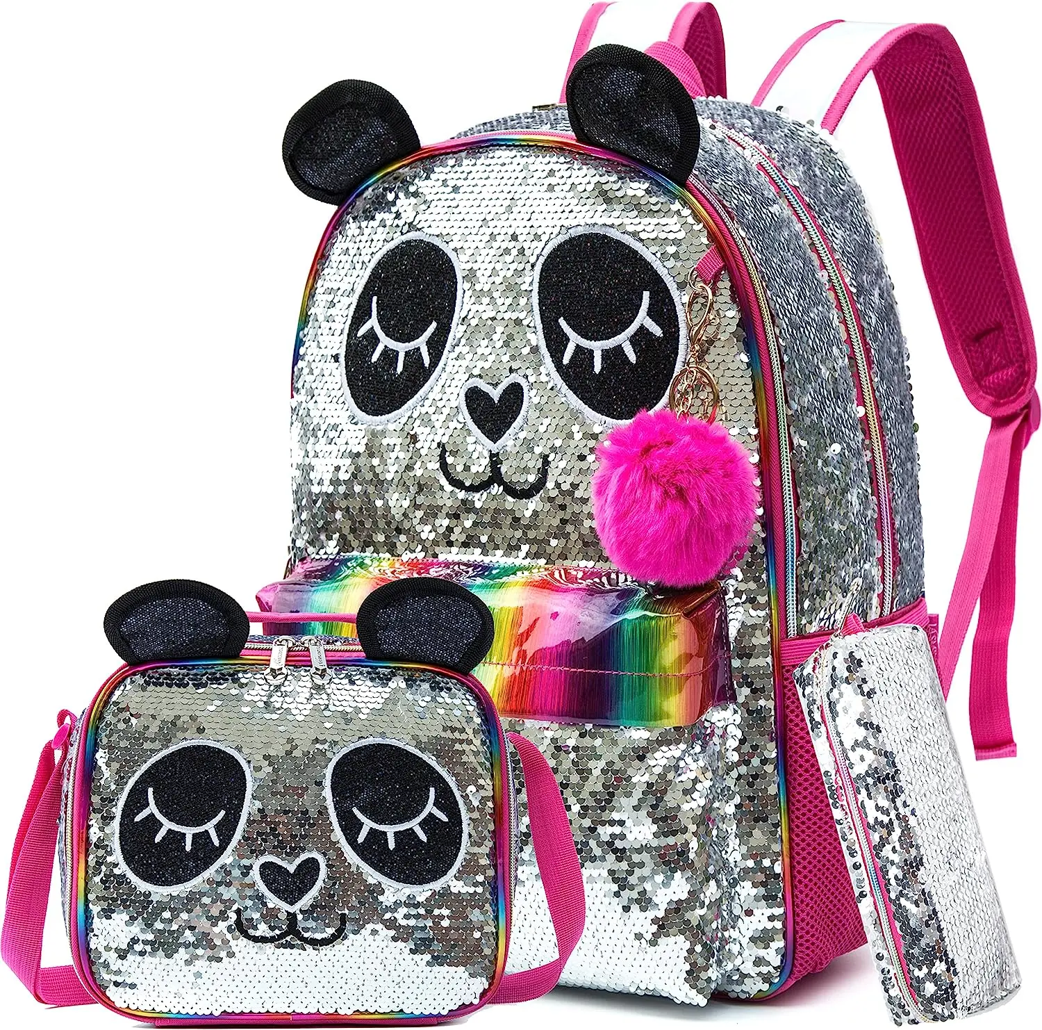 Colorful Panda Bag