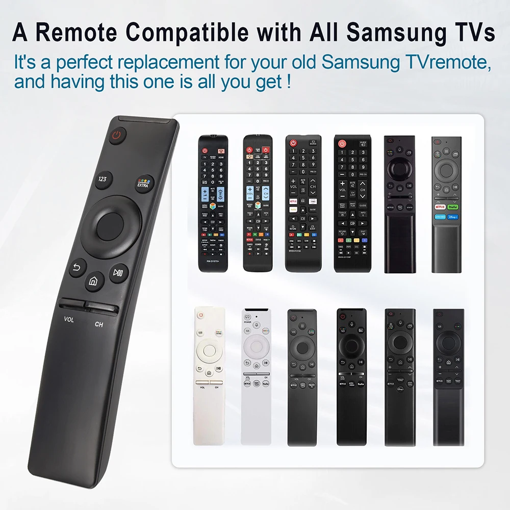 Applicable to all Samsung Smart TV Remote Control BN59-01259B BN59-01259D/C 1260E HD 4K LCD TV Remote Control Replacement