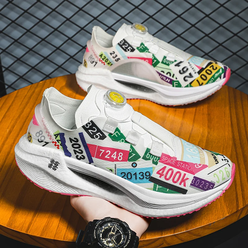 Herren Freizeitschuhe Mit Drehverschluss Und Atmungsaktivem Mesh_voghion.com