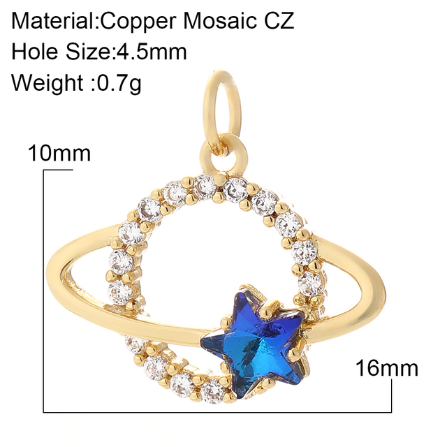 Moon Pendant Charms for Jewelry Making Charm Designer Jewelry Charms for Earrings Necklace Bracelet Handmade High Quality