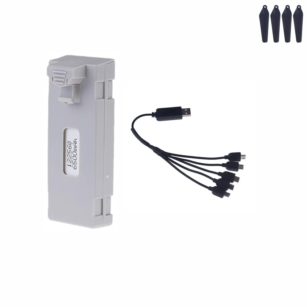 ตัวเลือกสินค้า แบตเตอรี่โดรน 3.7V 6500mAh สำหรับ E88 E99 P1 และอื่นๆ
