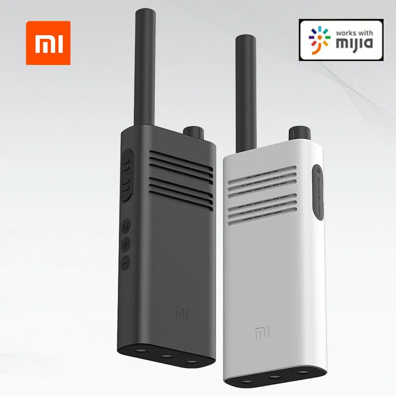 Новинка 2022 г. портативная рация Xiaomi Mijia Lite домашняя мини-рация 5 км с приложением mi