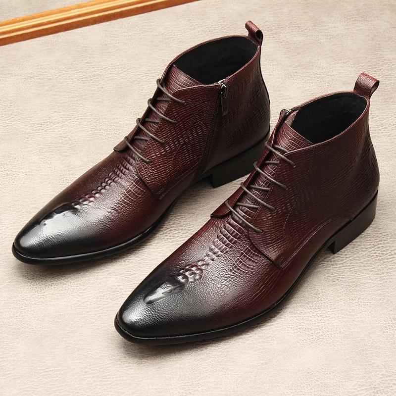 chinese dress ladies The Presley Lace-Up Boot - Brown