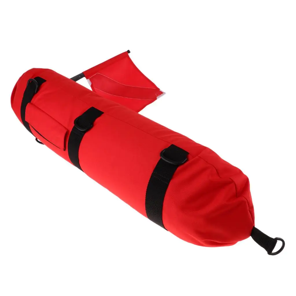 Safe Inflatable Scuba Diving Float Buoy & Dive Flag for Diver Down Safe Inflatable Scuba Diving Float Buoy & Dive Flag for Diver Down