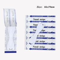 50pcs/Lot Transparent Nasal Strips Anti-Snoring Sticker Better Nose Breath Reduce Snoring Tool Health Care Stop Snoring Patch 2