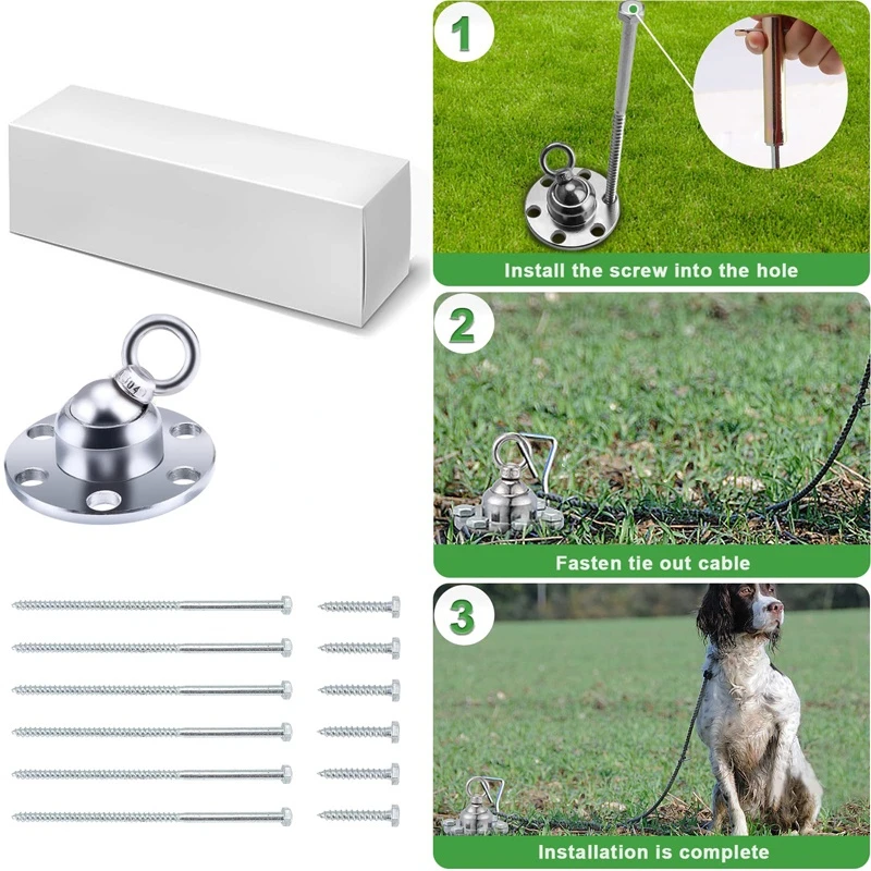 Swivel Dog Tie Out atelieryuwa.ciao.jp