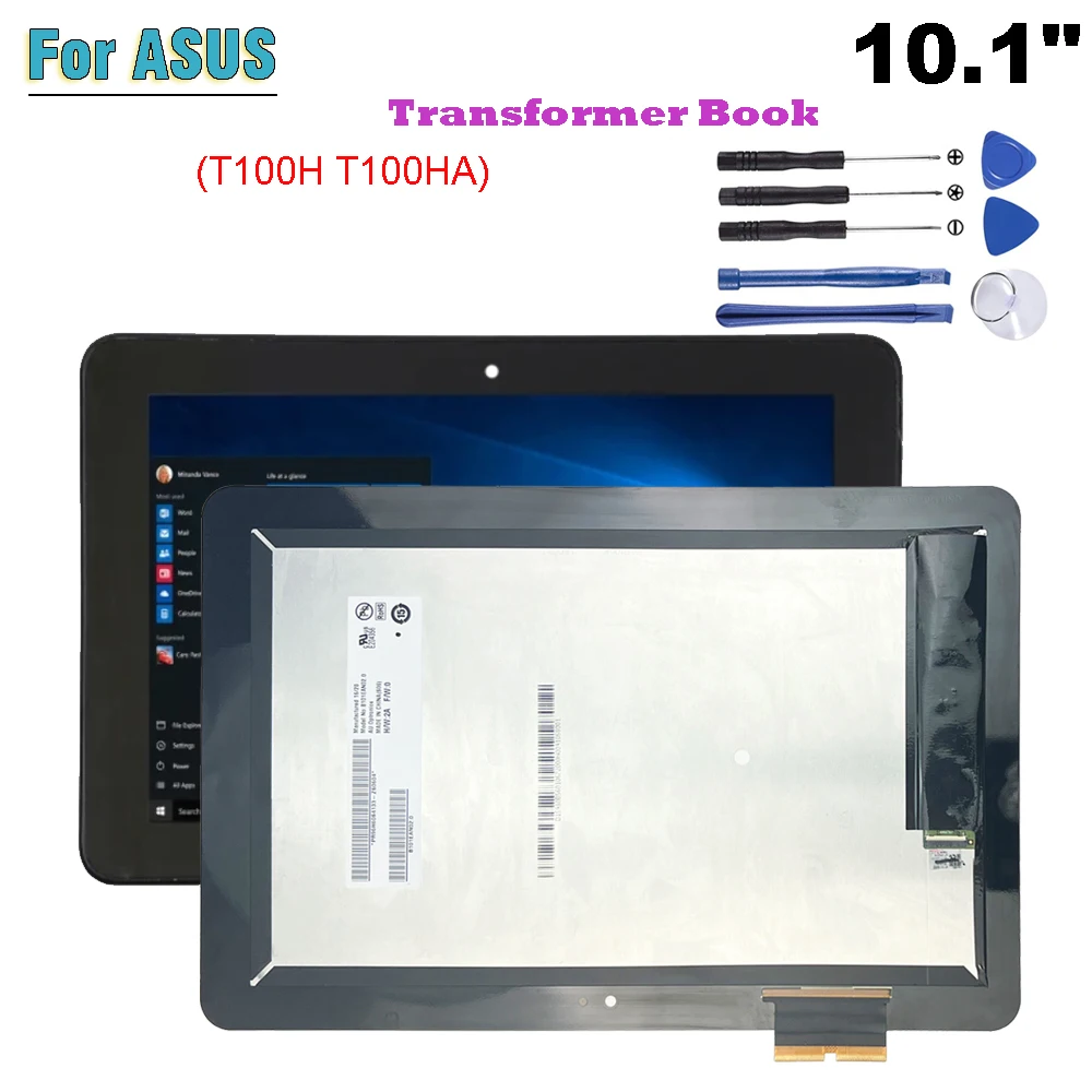 Originale Per Asus Transformer Book T100H T100Ha T100 Ha Fp-St101Si010Akf-01X Display Lcd Touch Screen Digitizer Glass Assembly
