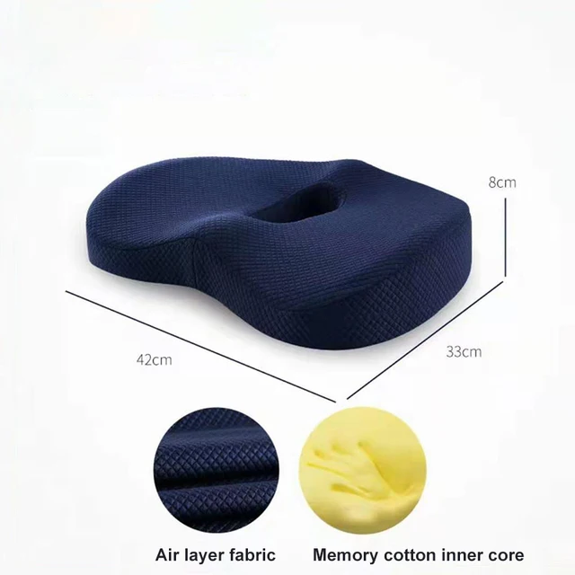 Memory Foam Hemorrhoid Seat Cushion