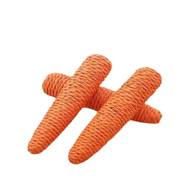 Cat toys, audible carrots, tricks on cats, high-end and boring cat grinding sticks, bite-resistant cat scratch board pet product 4