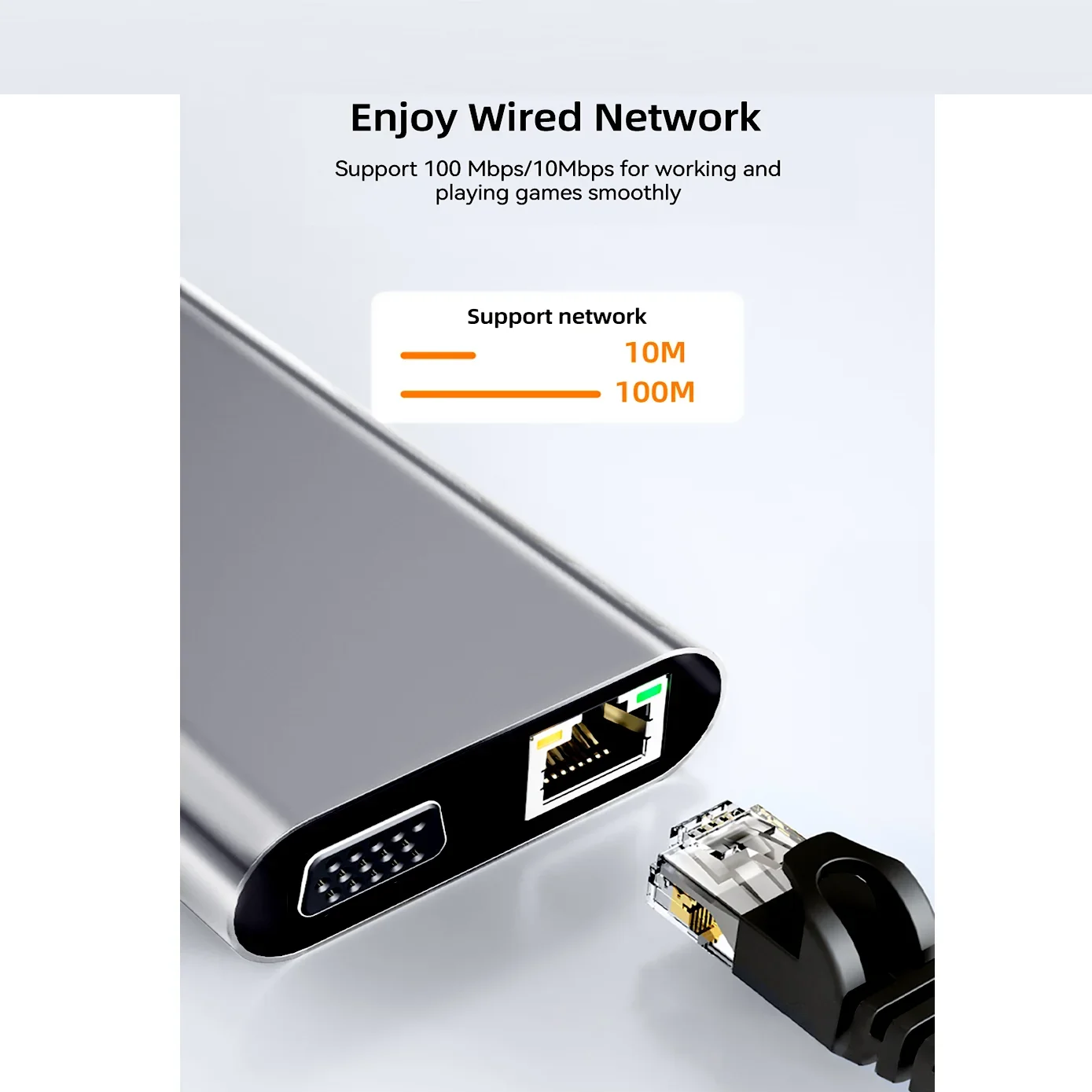 Thunderbolt 3 Docking Station Laptop Adapter With PD SD TF RJ45 For Macbook Air M1 iPad Pro - Image 2