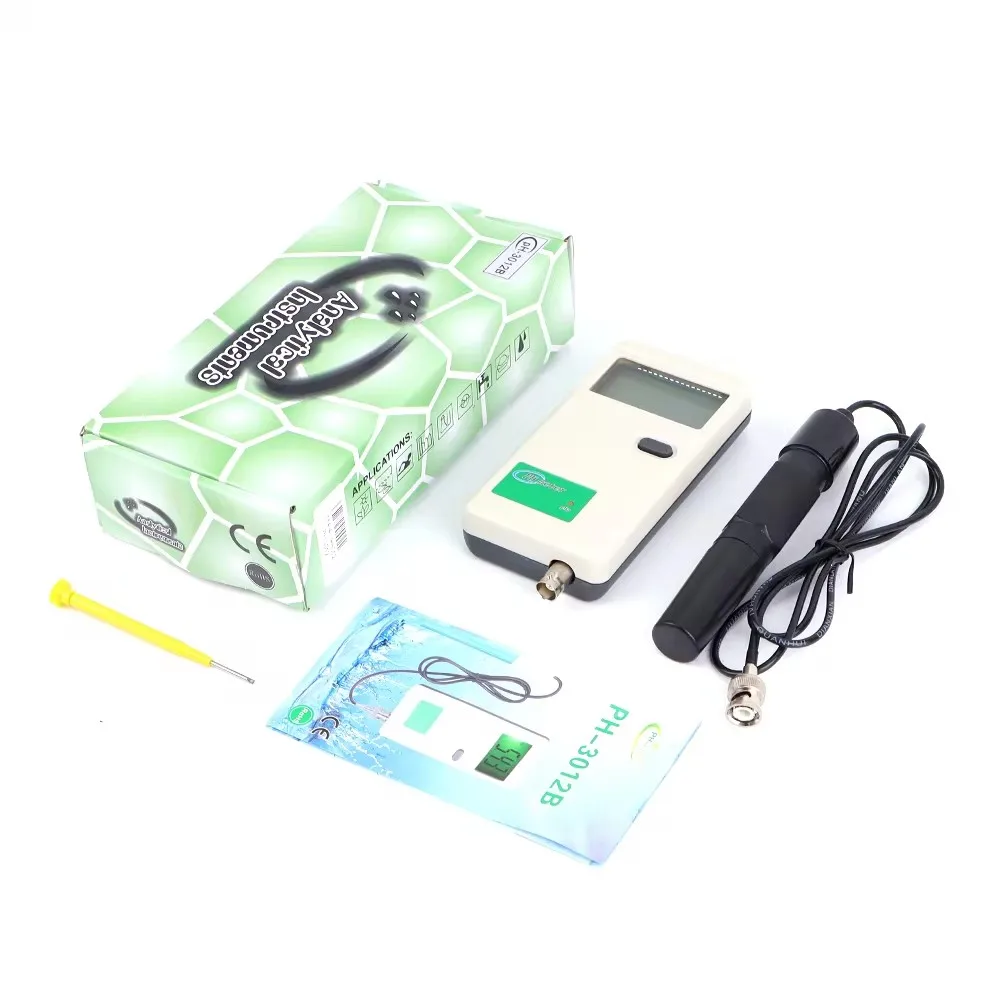 PH Meter Water Quality Tester High Digital Precision pH Tester Backlight Display
