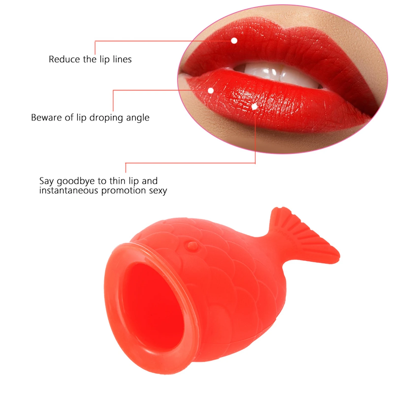 Fish Mouth Lip Filler Silicone Lip Filler Instrument Net Red Toot Lip Apple Lip Toot Lip Suction Lip Beauty Instrument Tools