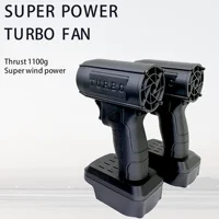 Portable Blower Turbo Jet Fan Electric Power Blower Car Wash Dryer Handheld Violent Turbo Fan (No Battery) 2
