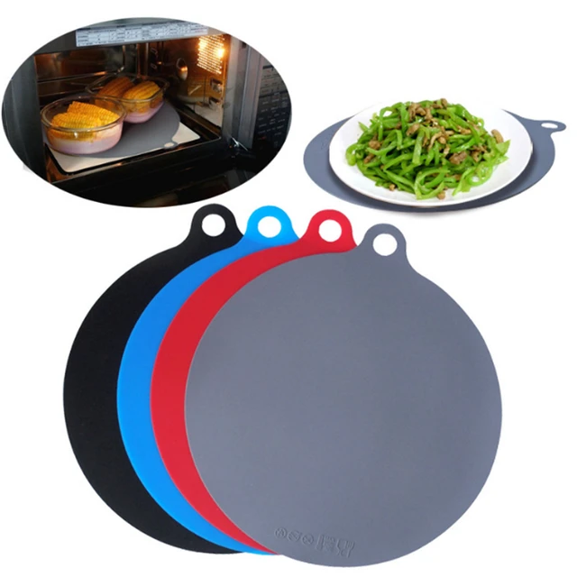 2pc Round Silicone Pot Holders Set Coaster Multi-Purpose Hot Pads Heat  Resistant