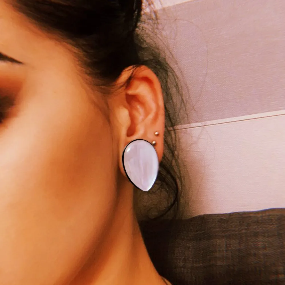 Vankula Ohr Tunnel 8-25mm - Edelstahl Flesh Plugs Für Gedehnte Ohrläppchen