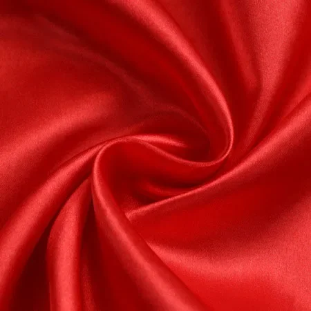Luxurious Satin Fabric - Premium Material for Skirt Linings, Dressmaking, and Crafting Projects (Solid Color)