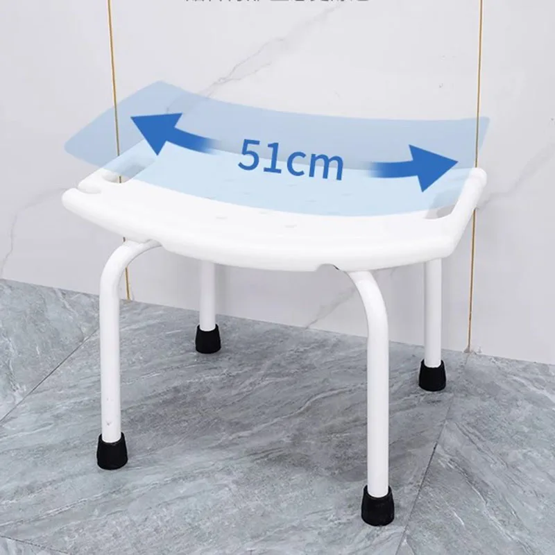 Ascensore Portatile Sedia Da Bagno Sgabello Seduta Equilibrio Doccia Metallo Sedia Nordica Bagno Piccolo Sgabello Per Doccia Mobili Per La Casa