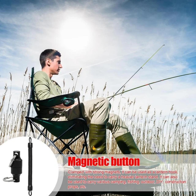 Fishing Magnetic Net Release Holder Fly Fishing Retractor Net