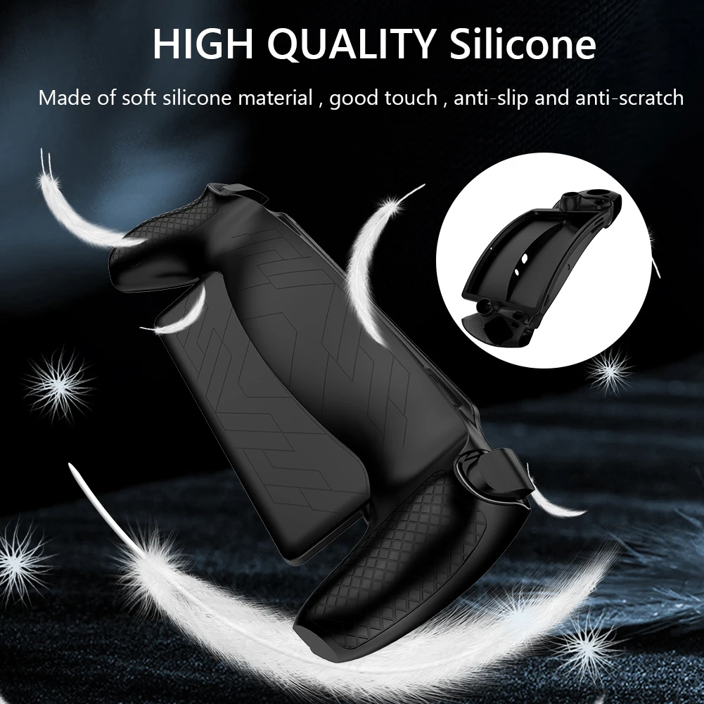 Silicone Protective Case Anti-Drop Gaming Console Controller Sleeve Skin for PS5 Portal for Playstation Portal